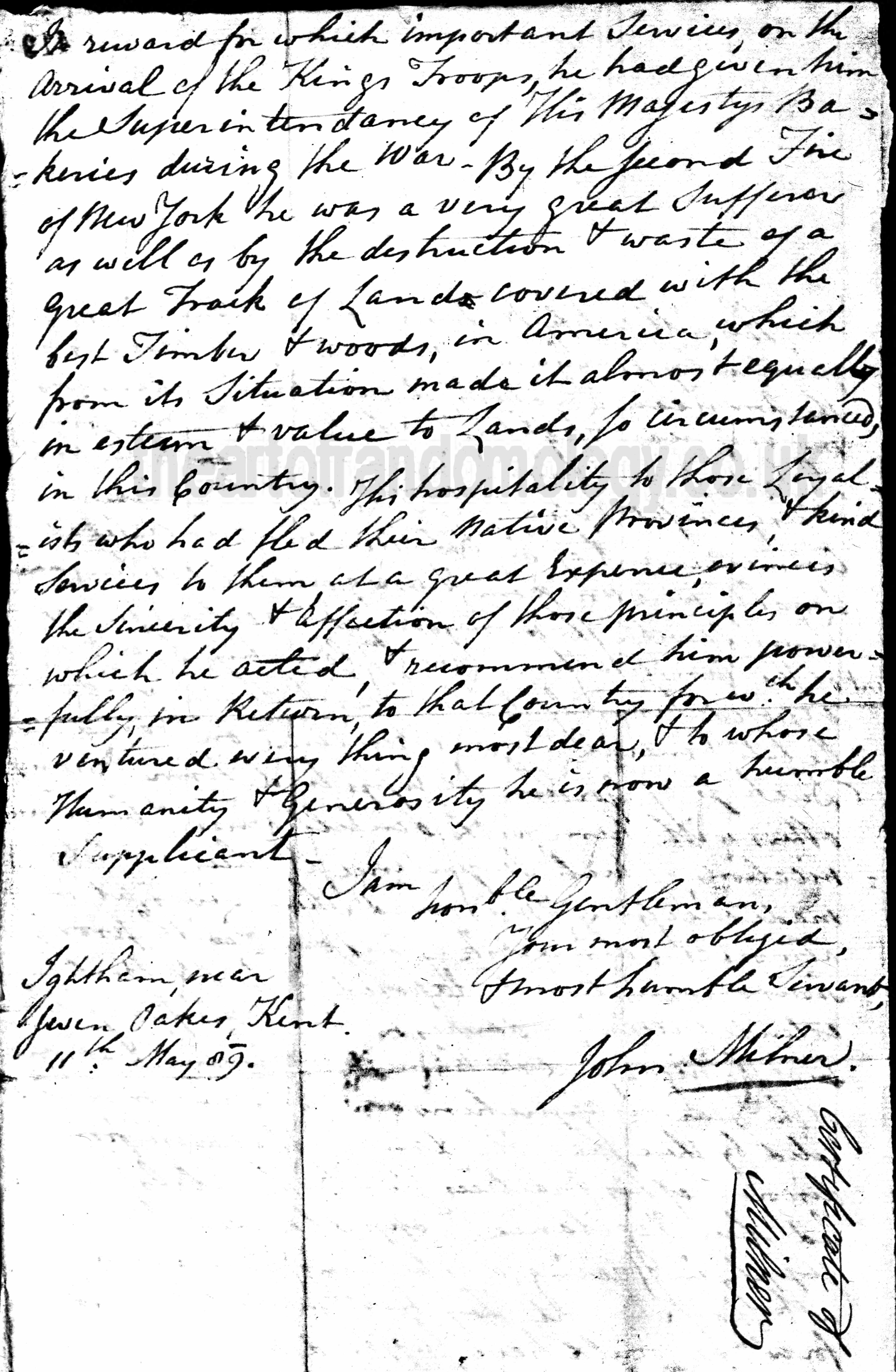 Attestation by John Milner, page 2