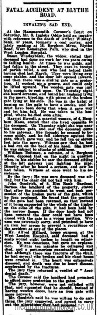 The West London Observer, Friday, September 9, 1904 