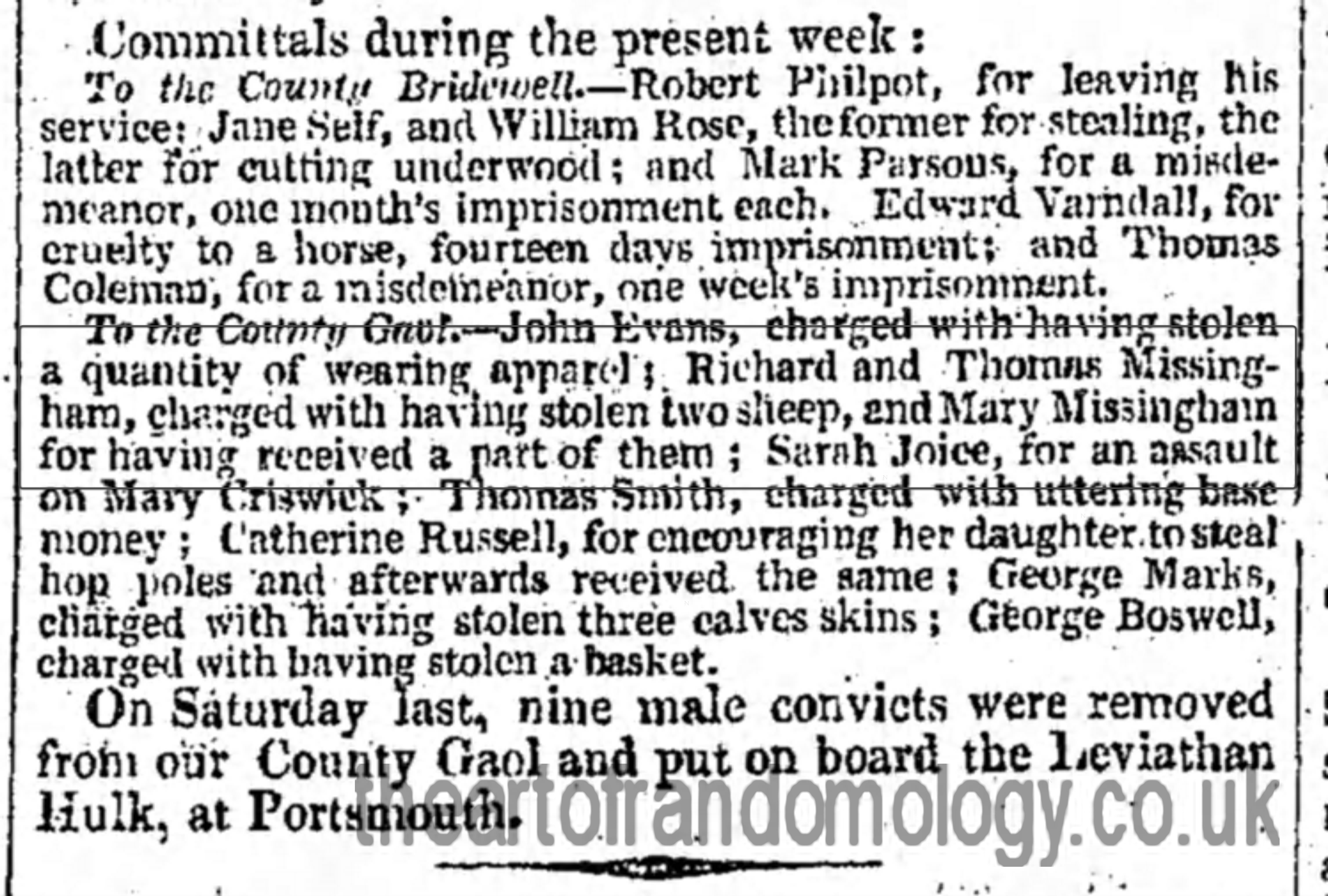 Hampshire Telegraph and Naval Chronicle, Monday May 21 1824