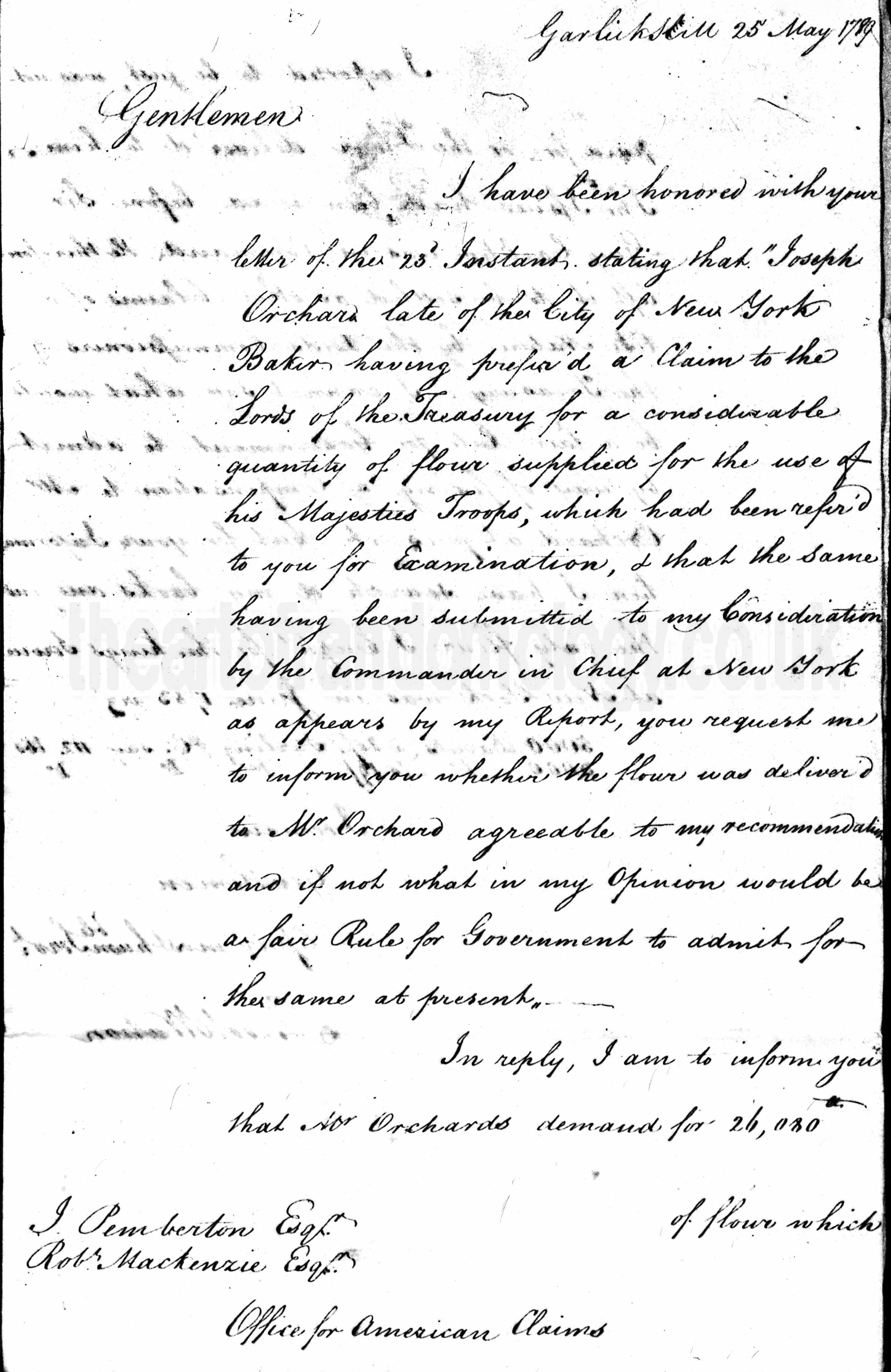 Claim for flour, page 3