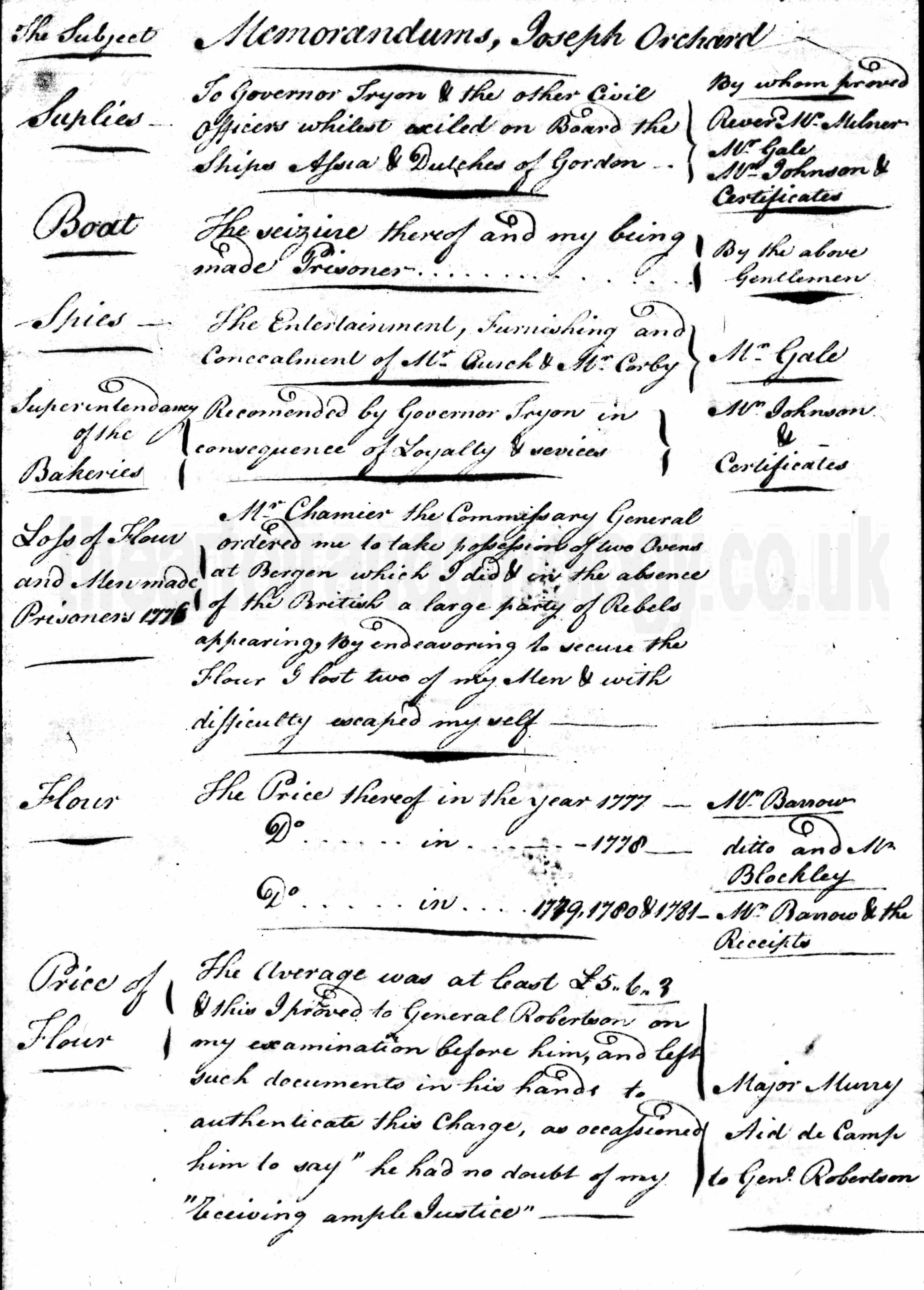 Claim for flour, page 5